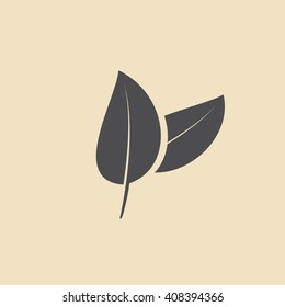 leaf vector icon