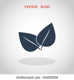 leaf vector icon