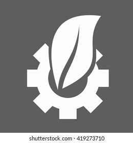 leaf vector icon