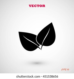 	leaf vector icon