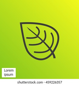 Leaf  vector icon
