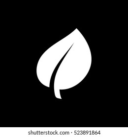 leaf vector icon