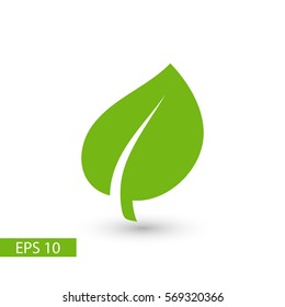 leaf vector icon