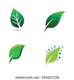 Leaf vector icon illustration design