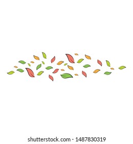 Leaf vector icon illustration design