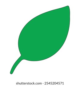 Leaf vector icon  illustration design