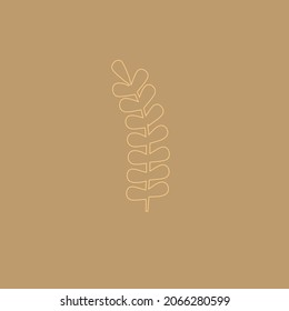 Icono de vector de hoja. Diseño del logo de la ilustración vectorial de la hoja de la naturaleza. Ilustraciones vectoriales