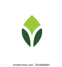 leaf vector icon. Plant,leaf symbol flat vector sign isolated on white background. Simple vector illustration for graphic and web design.