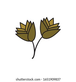 leaf vector icons design on white background