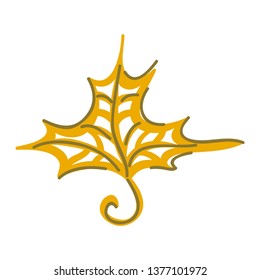 Leaf. Vector illustration