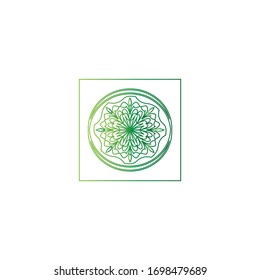 leaf vector illustration design icon logo template