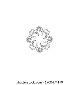 leaf vector illustration design icon logo template