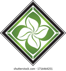 leaf vector illustration design icon logo template