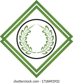 leaf vector illustration design icon logo template