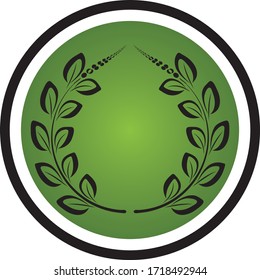 leaf vector illustration design icon logo template
