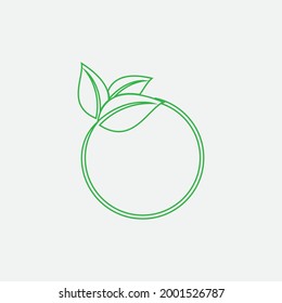 leaf vector illustration design icon logo template