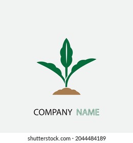 leaf vector illustration design icon logo template