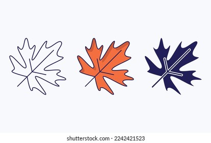 Leaf-Vektorgrafik-Icon-Design