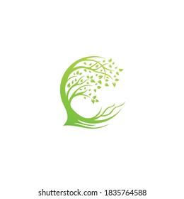 Leaf vector illustration, tree vector illustrartion