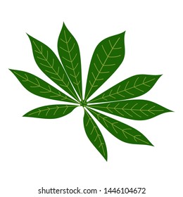  leaf vector image detail colour