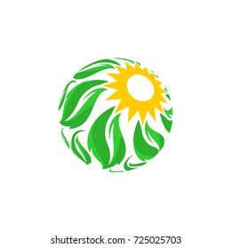 leaf vector logo