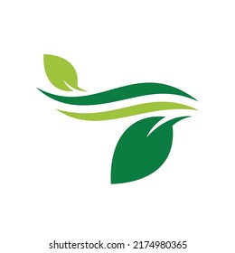 Leaf Vector Logo Design Template