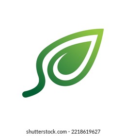 Leaf Vector Logo Design Template