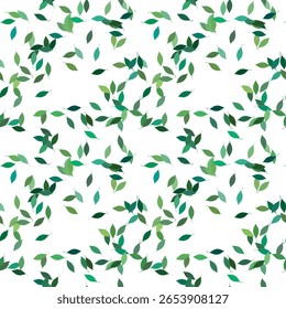 Vector de hojas, patrón de fondo, hoja aislada, Vector sin costuras, ornamentos Vector, hojas de fondo, patrón sin costuras, textura sin costuras, diseño floral, fondo sin costuras, Vector floral