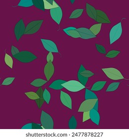 Leaf vector, pattern design, leafs isolated, seamless pattern, seamless background, seamless wallpaper, floral patterns, leaf shape, ornament pattern, nature backgrounds, background summer