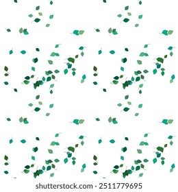 Vetor de folha, vetor de padrão, textura de folha, papel de parede sem costura, formas vetoriais, padrão de folhas, vetor sem costura, isolado de folha, padrão floral, design de fundo, textura de fundo