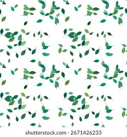 Hoja de Vector, hoja sin fisuras, silueta de la hoja, fondos de la naturaleza, verano de fondo, Fondo de pantalla sin fisuras, textura de la hoja, Vector de ornamento, patrón de fondo, Vector floral, Vector de patrón sin fisuras