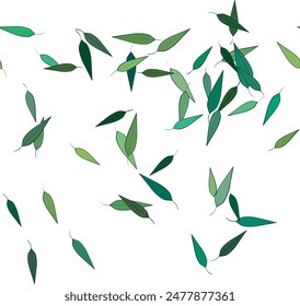 Leaf vector, seamless texture, leafs background, floral pattern, ornament vector, leaf shape, backgrounds nature, floral design, abstract background, leafs isolated, background summer