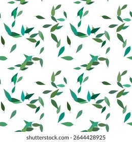 Vector de la hoja, silueta de la hoja, Vector de fondo, ornamentos Vector, patrón de Vector, diseño de fondo, patrón de ornamento, hojas aisladas, fondos de la naturaleza, textura sin fisuras, patrones florales