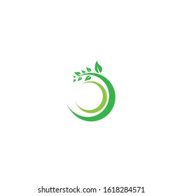 leaf vector template icon design