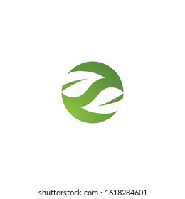 leaf vector template icon design