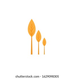 leaf vector template icon design