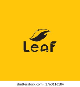 leaf vector template icon design