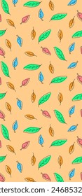 leaf wallpaper for phone. vertical leaves wallpaper. leaf background. tropical leaf wallpaper. aesthetic leaves background.