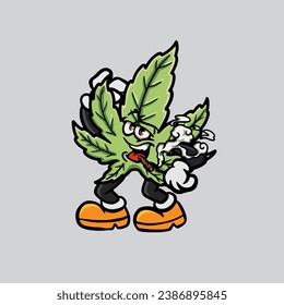 hierba de hojas ahumada coco y sostener nuez de hierba de abejorro de cannabis marihuana