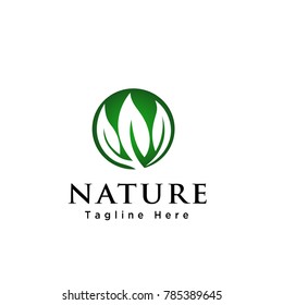 leaf World nature logo