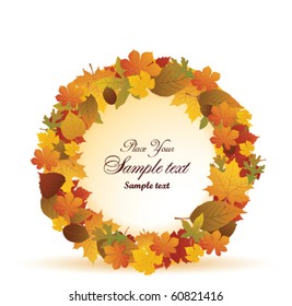 leaf wreath