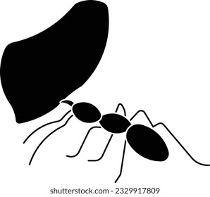 leafcutter ant leaf cutter ant insect bug Glyph