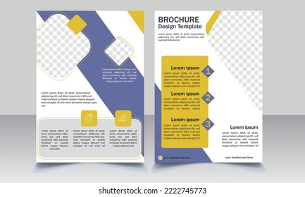 Leaflet advertising abstract background, Modern poster magazine layout template, Annual report for presentation