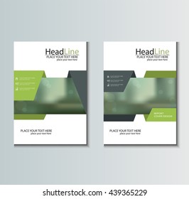 Leaflet Brochure Flyer template A4 size design, book cover layout design, Abstract presentation templates