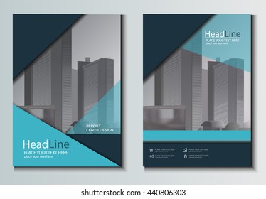 Leaflet Brochure Flyer template A4 size design, book cover layout design, Abstract presentation templates