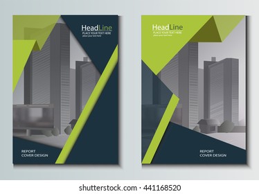 Leaflet Brochure Flyer template A4 size design, book cover layout design, Abstract presentation templates