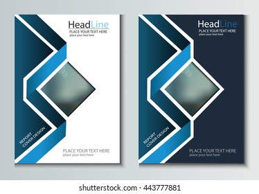Leaflet Brochure Flyer template A4 size design, book cover layout design, Abstract presentation templates