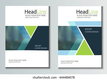 Leaflet Brochure Flyer template A4 size design, book cover layout design, Abstract presentation templates