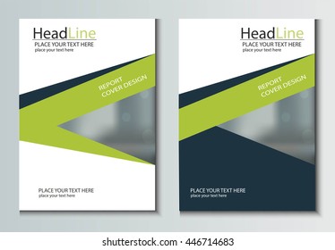 Leaflet Brochure Flyer template A4 size design, book cover layout design, Abstract presentation templates