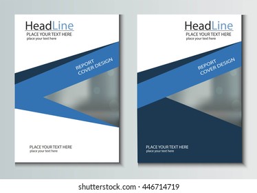 Leaflet Brochure Flyer template A4 size design, book cover layout design, Abstract presentation templates